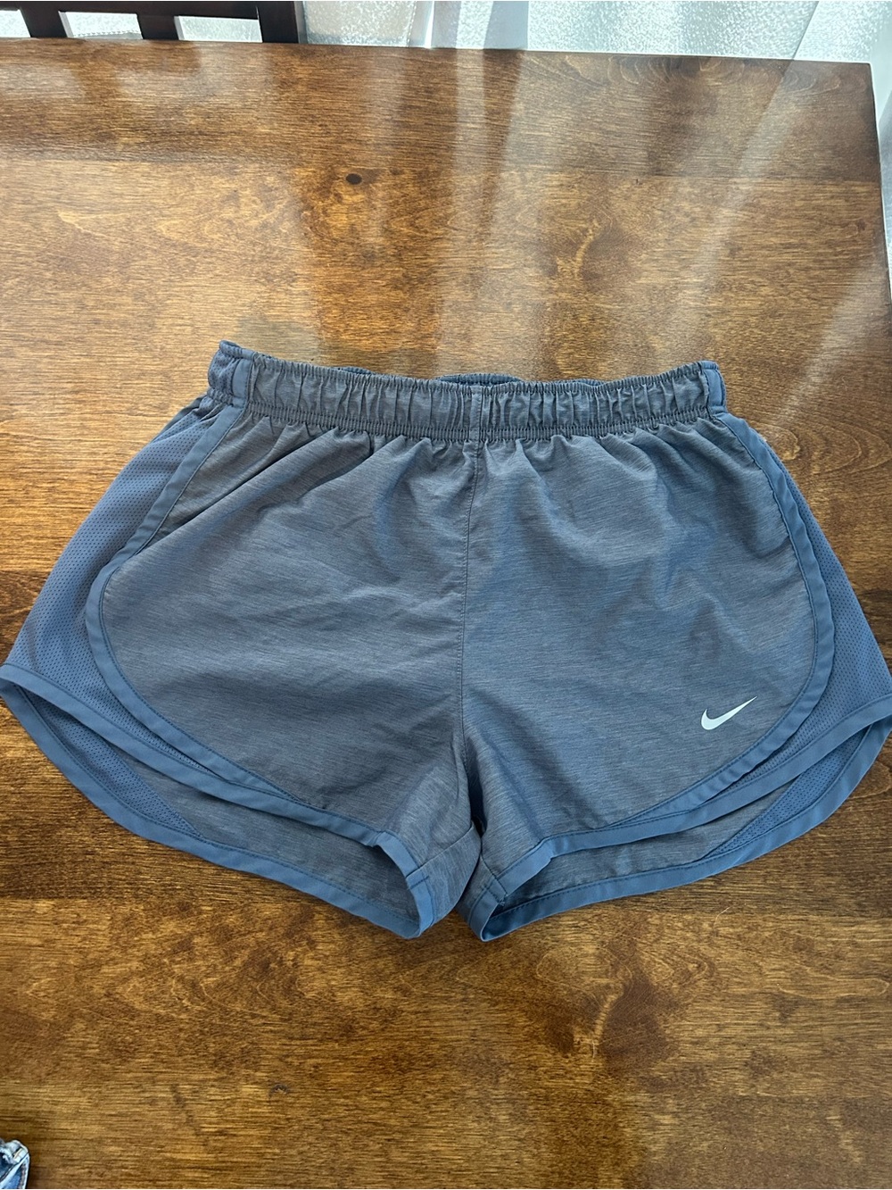 Nike Women's Slate Blue Athletic Shorts